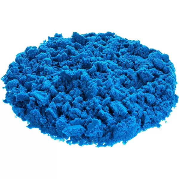 imageAmazon Basics 11 Piece Moldable Sensory Sand Toy Kit with Castle Molds and Tools 3lbs Blue Color for Kids Ages 3 and UpBlue