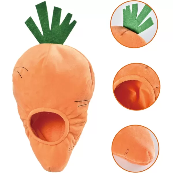 imageAmazon Basics Hide and Seek Squeaky Dog Plush Toy Rabbit and Carrot Orange and White 5 Pack