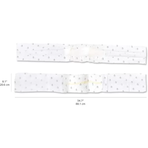 imageAmazon Basics Male Dog Wrap Disposable Male Dog Diapers Small Pack of 30 WhiteLarge Pack of 30