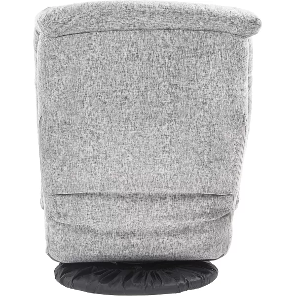 imageAmazon Basics Swivel Foam Lounge Chair  with Headrest Adjustable Denim Blue 263D x 235W x 137H inGrey
