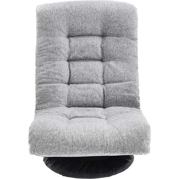 imageAmazon Basics Swivel Foam Lounge Chair  with Headrest Adjustable Denim Blue 263D x 235W x 137H inGrey