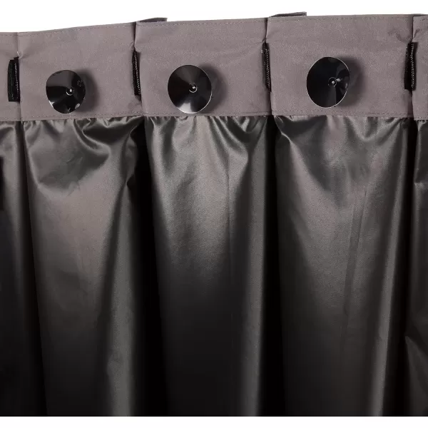 imageAmazon Basics Portable Window Blackout Shades with Suction Cups Moon and Stars Design 78 x 50 Inch 1 PackDark Grey