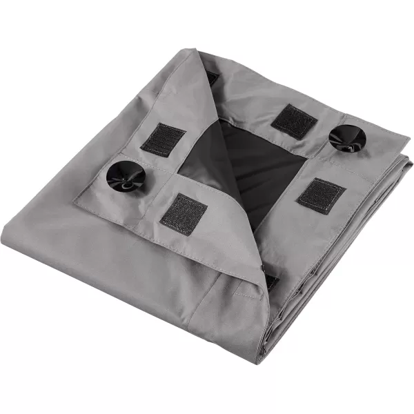 imageAmazon Basics Portable Window Blackout Shades with Suction Cups Moon and Stars Design 78 x 50 Inch 1 PackDark Grey