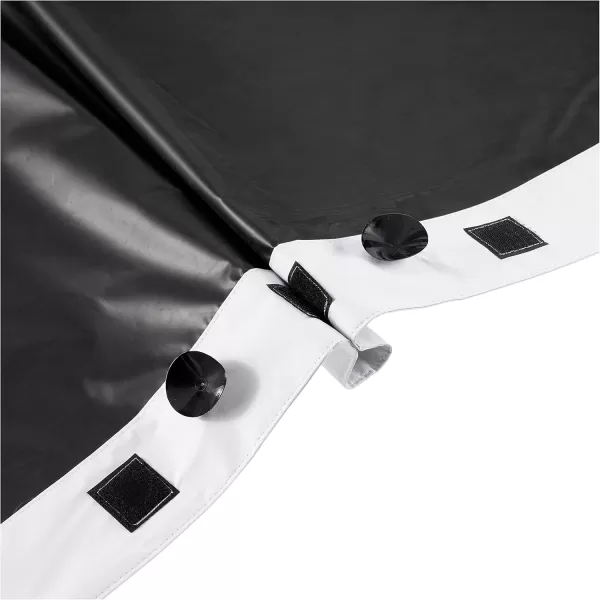 imageAmazon Basics Portable Window Blackout Shades with Suction Cups Moon and Stars Design 78 x 50 Inch 1 PackWhite