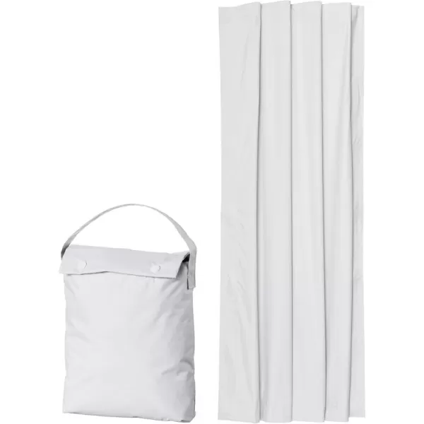 imageAmazon Basics Portable Window Blackout Shades with Suction Cups Moon and Stars Design 78 x 50 Inch 1 PackWhite