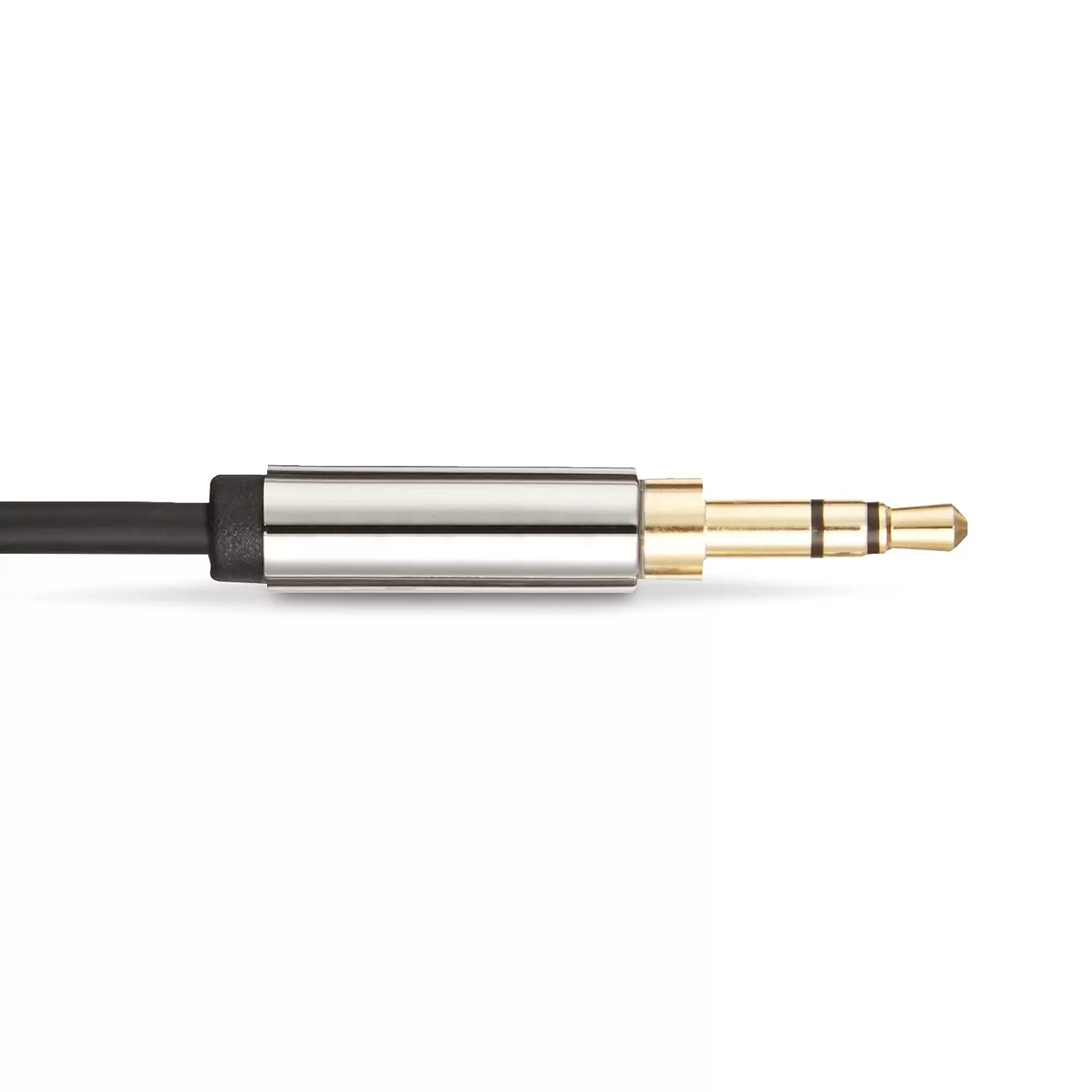 imageAmazon Basics 35mm Aux Audio Cable for Stereo Speaker or Subwoofer with GoldPlated Plugs 4 Foot BlackBlack