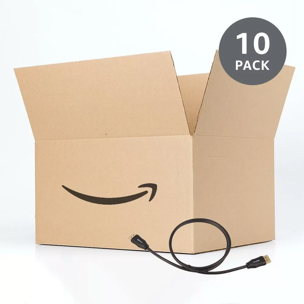 imageAmazon Basics DisplayPort to DisplayPort HD Display Cable  6 Feet 52 Count Black10Pack