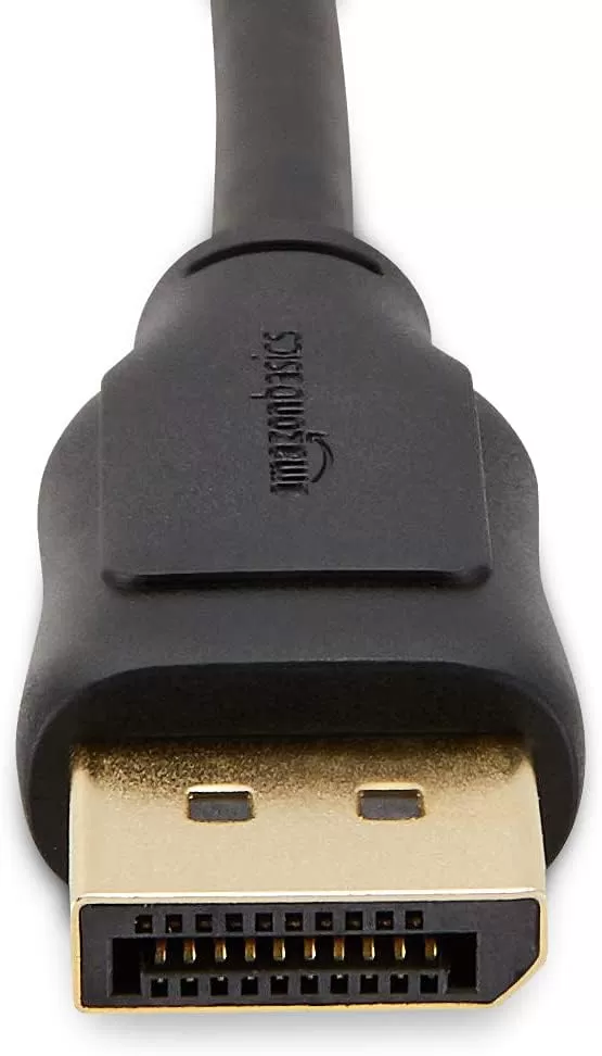 imageAmazon Basics DisplayPort to DisplayPort HD Display Cable  6 Feet 52 Count Black10Pack