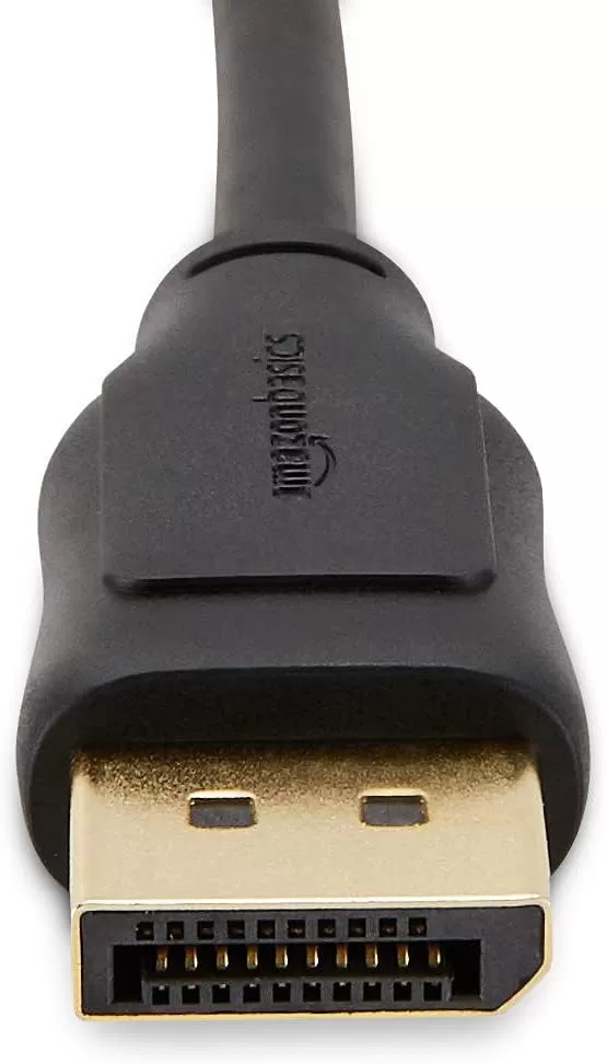 imageAmazon Basics DisplayPort to DisplayPort HD Display Cable  6 Feet 52 Count Black10Pack