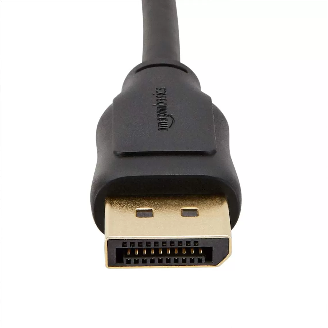 imageAmazon Basics DisplayPort to DisplayPort HD Display Cable  6 Feet 52 Count Black1Pack