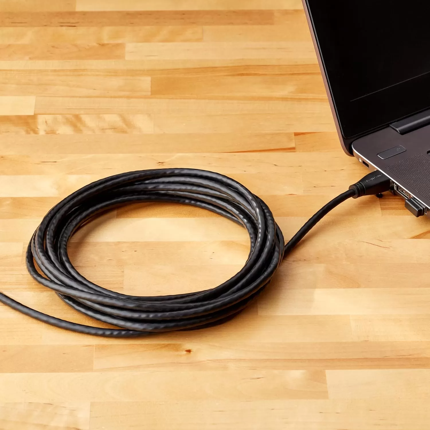 imageAmazon Basics RJ45 Cat6 Ethernet Network Cable for Fast Gaming 1Gbps Transfer Speed Durable GoldPlated Connectors 25 Foot 76 Meters Black14 Foot
