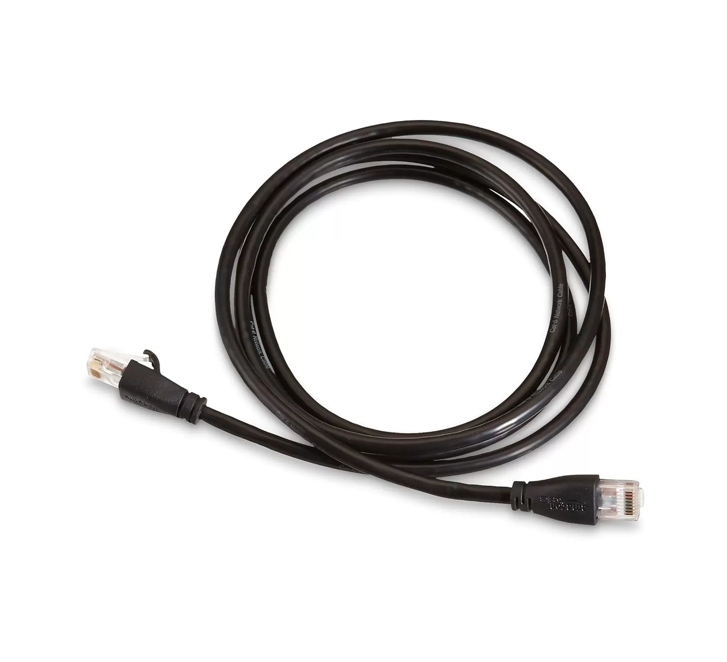 imageAmazon Basics RJ45 Cat6 Ethernet Network Cable for Fast Gaming 1Gbps Transfer Speed Durable GoldPlated Connectors 25 Foot 76 Meters Black5 Foot