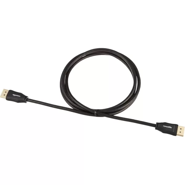 imageAmazon Basics DisplayPort to DisplayPort HD Display Cable  6 Feet 52 Count Black1Pack