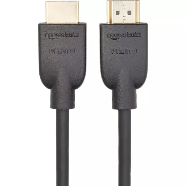 imageAmazon Basics HighSpeed 4K Ultra HD HDMI 20 CableCord 10ft  3m 18 Gbps 60 Hz 2160p 48 bit MaletoMale Ethernet Ready 3D Black15 Feet