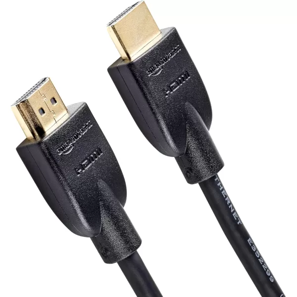 imageAmazon Basics HighSpeed 4K Ultra HD HDMI 20 CableCord 10ft  3m 18 Gbps 60 Hz 2160p 48 bit MaletoMale Ethernet Ready 3D Black15 Feet