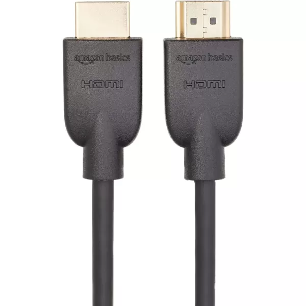 imageAmazon Basics HighSpeed 4K Ultra HD HDMI 20 CableCord 3ft  09m 18 Gbps 60 Hz 2160p 48 bit MaletoMale Ethernet Ready 3D Black25 Feet