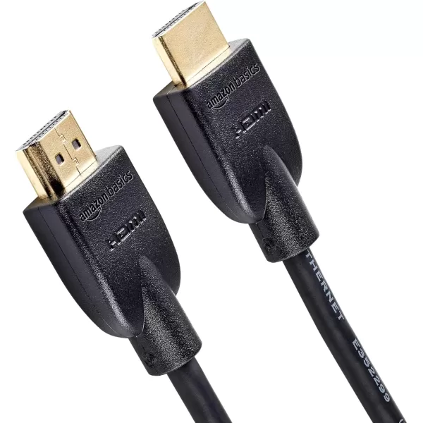 imageAmazon Basics HighSpeed 4K Ultra HD HDMI 20 CableCord 3ft  09m 18 Gbps 60 Hz 2160p 48 bit MaletoMale Ethernet Ready 3D Black25 Feet