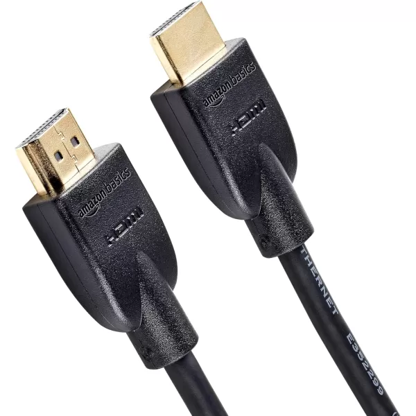 imageAmazon Basics HighSpeed 4K Ultra HD HDMI 20 CableCord 3ft  09m 18 Gbps 60 Hz 2160p 48 bit MaletoMale Ethernet Ready 3D Black3 Feet