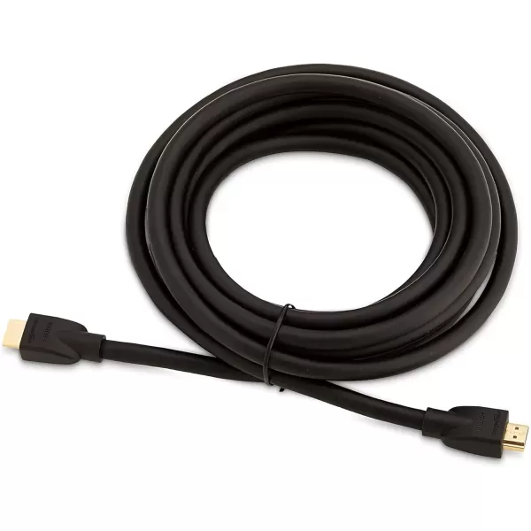 imageAmazon Basics HighSpeed 4K Ultra HD HDMI 20 CableCord 6 feet 1Pack Case of 84 18 Gbps 60 Hz 2160p 48 bit MaletoMale Ethernet Ready 3D Black15 Feet