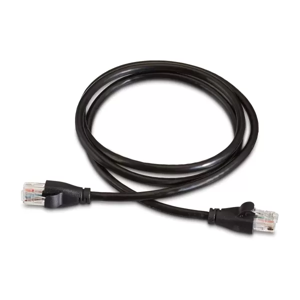 imageAmazon Basics RJ45 Cat6 Ethernet Network Cable for Fast Gaming 1Gbps Transfer Speed Durable GoldPlated Connectors 25 Foot 76 Meters Black3 Foot