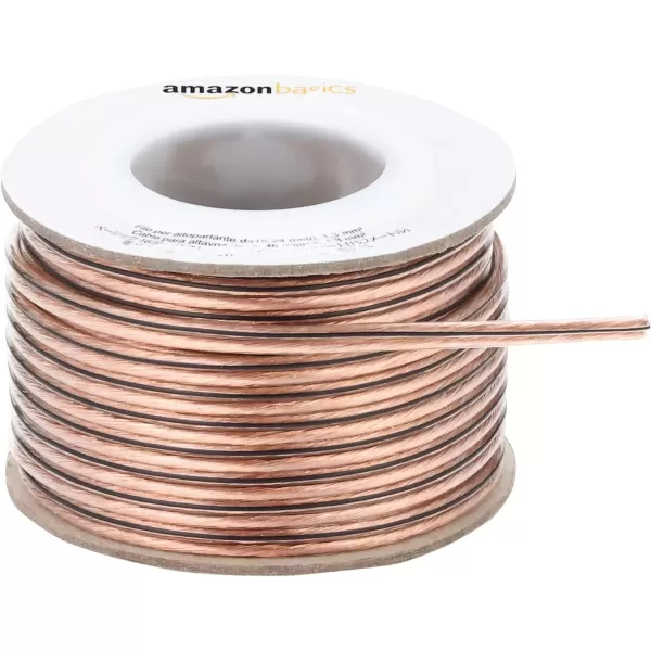 imageAmazon Basics 16Gauge Speaker Wire Cable 50 Feet50 Feet