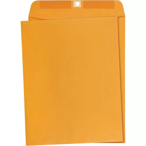 imageAmazon Basics 9 x 12Inch Clasp Kraft Envelopes Gummed 100PackKraft