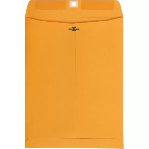 imageAmazon Basics 9 x 12Inch Clasp Kraft Envelopes Gummed 100PackKraft