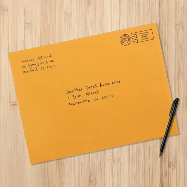 imageAmazon Basics 9 x 12Inch Clasp Kraft Envelopes Gummed 100PackKraft