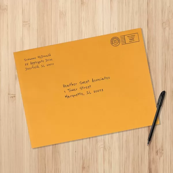 imageAmazon Basics 9 x 12Inch Clasp Kraft Envelopes Gummed 100PackKraft