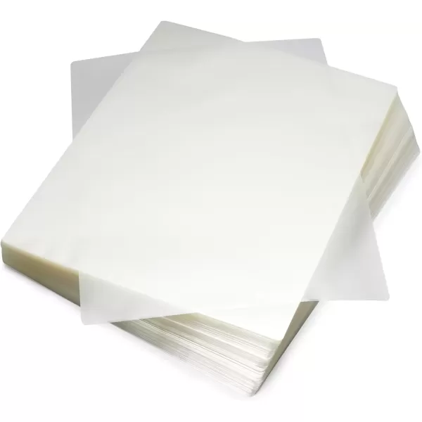 imageAmazon Basics Clear Thermal Laminating Plastic Paper Laminator Sheets 9 x 115Inch 50Pack 3mil200Pack