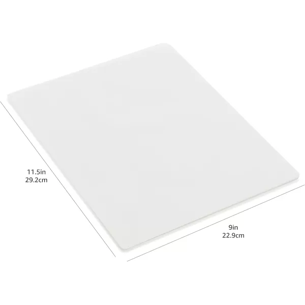 imageAmazon Basics Clear Thermal Laminating Plastic Paper Laminator Sheets 9 x 115Inch 50Pack 3mil50Pack