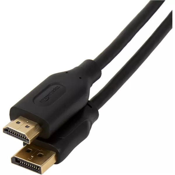 imageAmazon Basics DisplayPort to HDMI Display Cable UniDirectional 6 Foot  Case of 52 Black5Pack