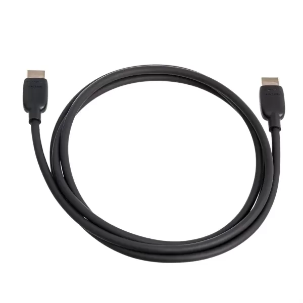 imageAmazon Basics HDMI Cable 48Gbps HighSpeed 8K60Hz 4K120Hz GoldPlated Plugs Ethernet Ready 6 Foot BlackBlack