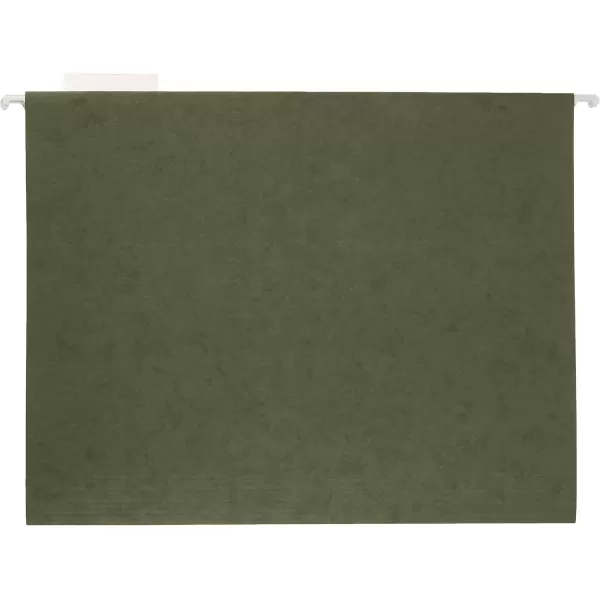 imageAmazon Basics Hanging Organizer File Folder Letter Size Assorted Colors Pack of 25Green