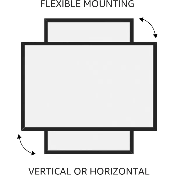 imageAmazon Basics Magnetic Dry Erase Whiteboard 36 x 24Inch Aluminum Frame SilverWhiteBlackWhite