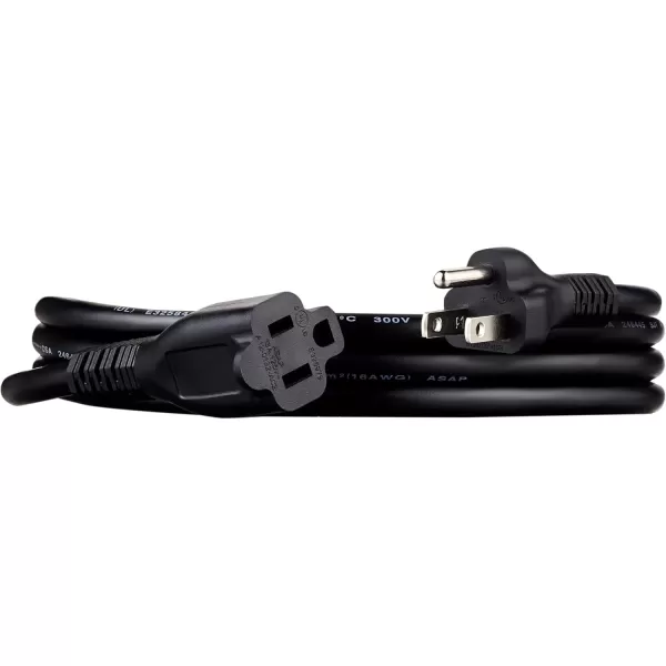 imageAmazon Basics Power Extension Cord 25 Feet 13 Amps 125V BlackBlack