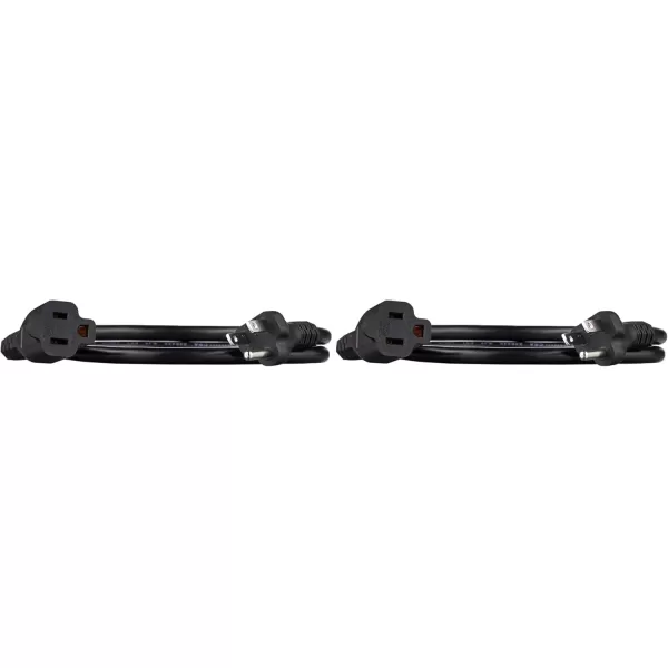 imageAmazon Basics Power Extension Cord 25 Feet 13 Amps 125V BlackBlack