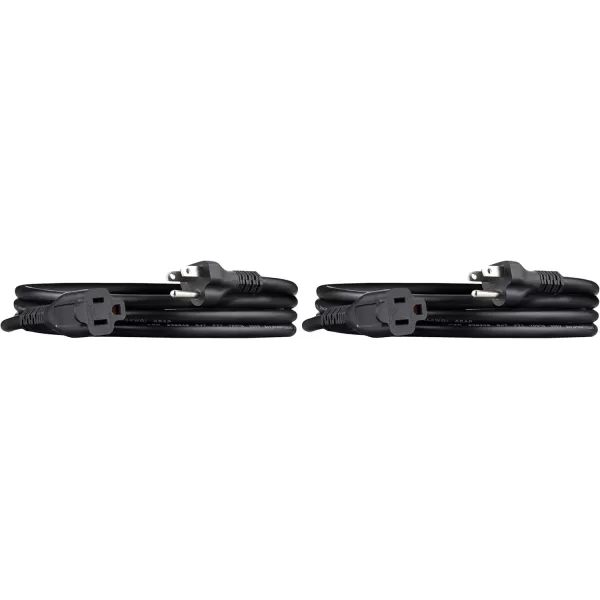 imageAmazon Basics Power Extension Cord 25 Feet 13 Amps 125V BlackBlack