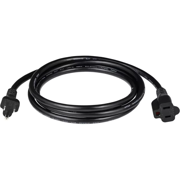 imageAmazon Basics Power Extension Cord 25 Feet 13 Amps 125V BlackBlack
