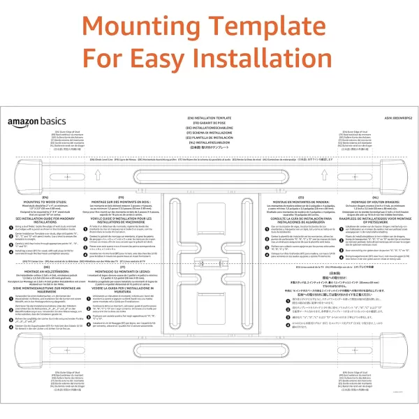 imageAmazon Basics Tilt TV Wall Mount with Horizontal Post Installation Leveling for 32Inch to 86Inch TVs BlackFull Motion Articulating
