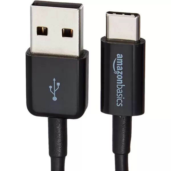 imageAmazon Basics USBC to USBA 20 Fast Charger Cable 480Mbps Speed USBIF Certified for Apple iPhone 1615 iPad Samsung Galaxy Tablets Laptops 3 Foot BlackBlack