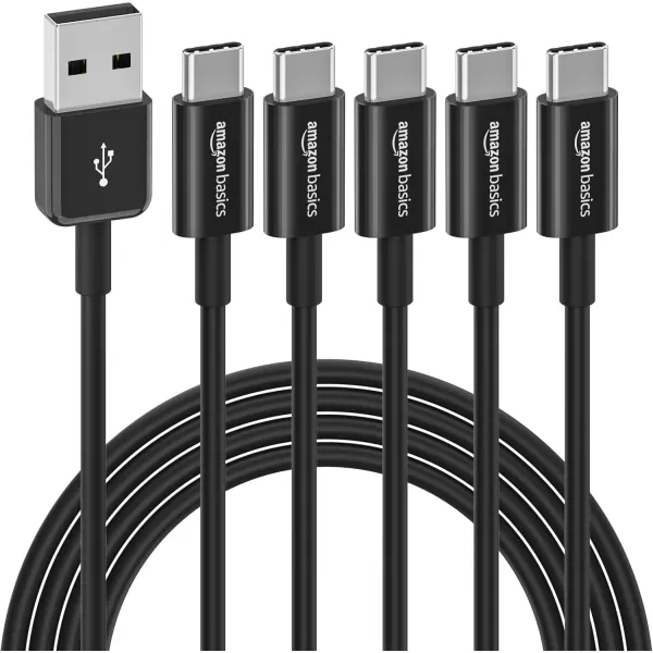 imageAmazon Basics USBC to USBA 20 Fast Charger Cable 480Mbps Speed USBIF Certified for Apple iPhone 1615 iPad Samsung Galaxy Tablets Laptops 3 Foot BlackBlack