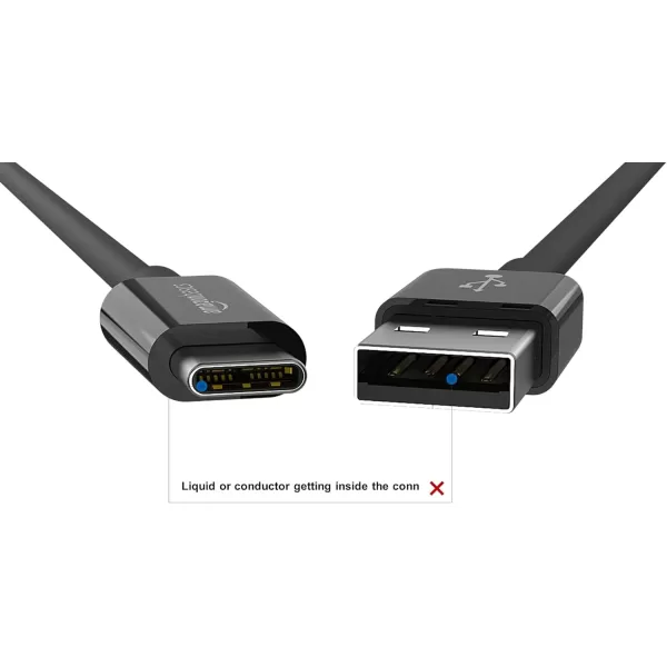 imageAmazon Basics USBC to USBA 20 Fast Charger Cable 480Mbps Speed USBIF Certified for Apple iPhone 1615 iPad Samsung Galaxy Tablets Laptops 3 Foot BlackBlack