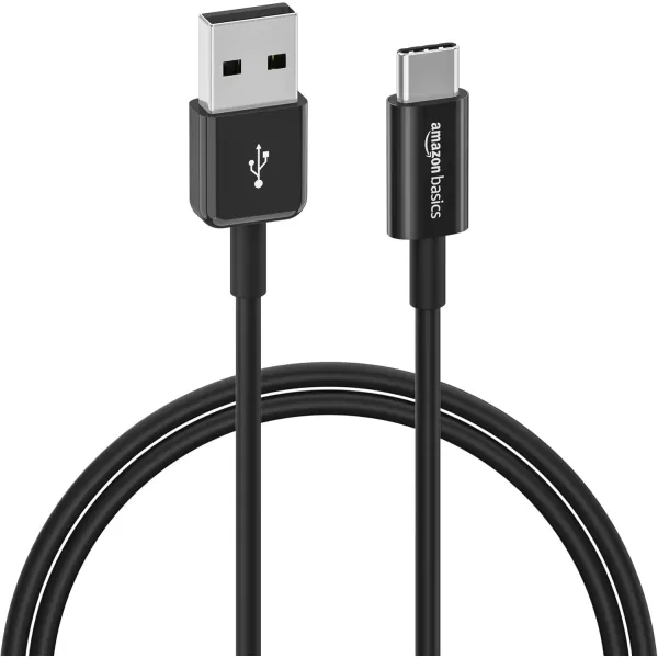 imageAmazon Basics USBC to USBA 20 Fast Charger Cable 480Mbps Speed USBIF Certified for Apple iPhone 1615 iPad Samsung Galaxy Tablets Laptops 3 Foot BlackBlack