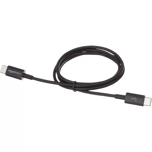 imageAmazon Basics USBC to USBC Fast Charger Cable 480Mbps Speed USBIF Certified for Fast Charging Apple iPhone 1615 iPad MacBook Samsung Galaxy Tablets Laptops 6 Foot WhiteBlack