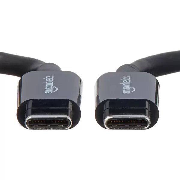 imageAmazon Basics USBC to USBC Fast Charger Cable 480Mbps Speed USBIF Certified for Fast Charging Apple iPhone 1615 iPad MacBook Samsung Galaxy Tablets Laptops 6 Foot WhiteBlack