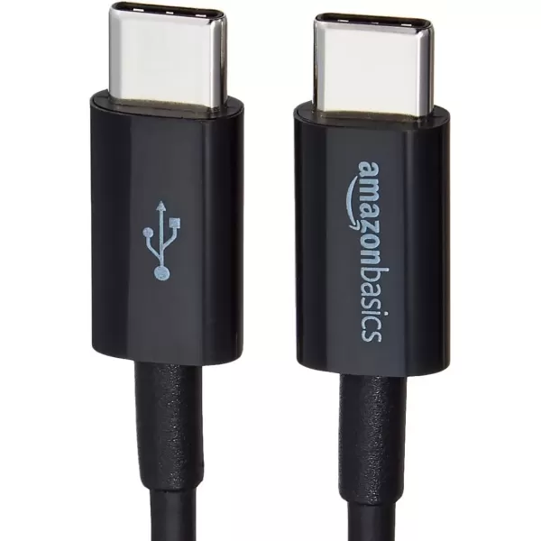 imageAmazon Basics USBC to USBC Fast Charger Cable 480Mbps Speed USBIF Certified for Fast Charging Apple iPhone 1615 iPad MacBook Samsung Galaxy Tablets Laptops 6 Foot WhiteBlack