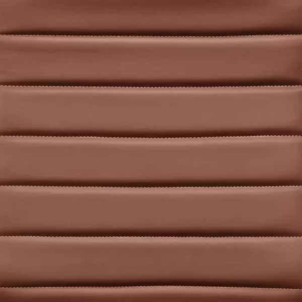 imageAmazon Basics HighBack Swivel Desk Chair Ergonomic Ribbed Faux Leather Upholstery Lumbar Support Home Modern Style Brick Red 2475quotD x 2325quotW x 4525quotHBrick Red