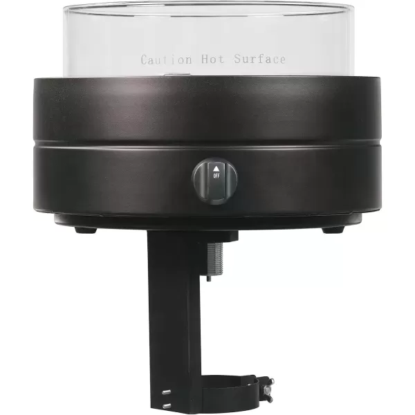 imageAmazon Basics 14Inch 9000 BTU Round Tabletop Propane Gas Fire Pit BrownDark Brown