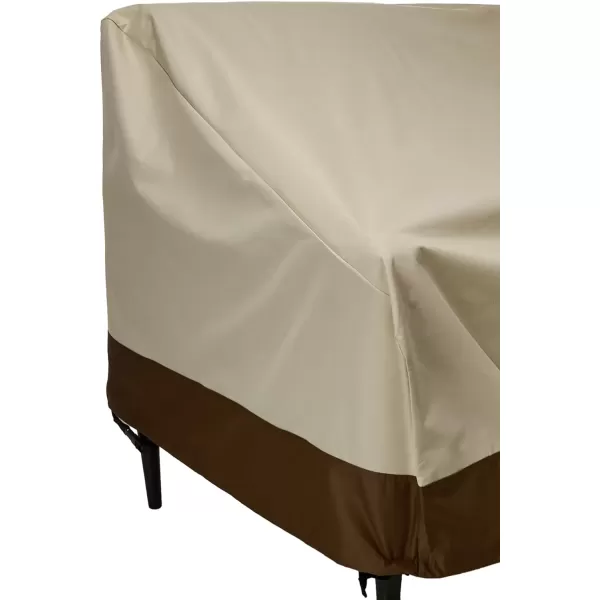 imageAmazon Basics 3Seater Outdoor Patio Deep Lounge Sofa Cover BeigeTan2 Seater